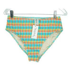 NWT The Blushing Brunette Bottom Size Large L Multicolor Nylon/Spandex‎